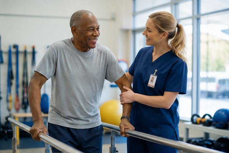 Residents in rehab at The Waters of Bristol